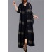 vintage plus size clothing trench coat fall black plaid lapel Button coats