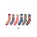 Classy Cute cartoon Print Cotton Crew Socks